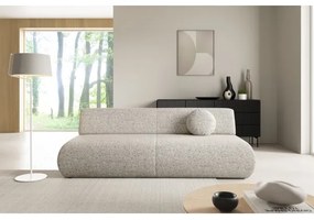 Rozkladacia trojmiestná pohovka s úložným priestorom PRATO béžová