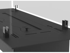 InFire - Vstavaný BIO krb 8,5x60 cm 3,5kW čierna