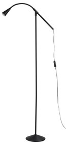 Livarno home Stojacia LED lampa (čierna) (100383026)