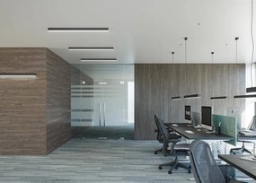 Nástenné LED svietidlo Pinne 200, 1x LED 50w, 3000k, w