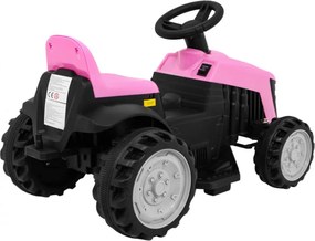 Ramiz Traktor s prívesom ružový