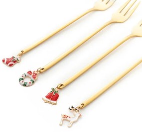 Súprava dezertných vidličiek BLANE 4 ks XM22 831268