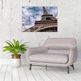 Sklenený obraz Eiffelovej veže (70x50 cm)