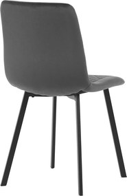 Jedálenská stolička DCL-973 GREY4 Farba: Sivá