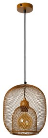 Lucide 78396/01/43 - Luster na lanku JERREL 1xE27/40W/230V hnedá