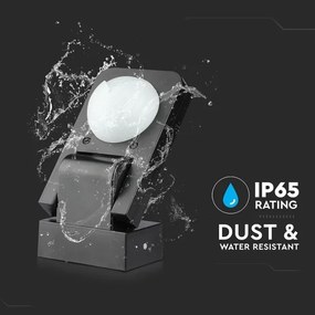 Vonkajší senzor pohybu infračervený 360° 1000W/230V IP65 čierna