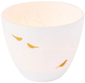 räder Porcelánový svietnik Gold Birds Small
