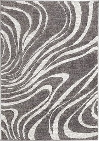 Kusový koberec Castro Carved 162/NQ2F, 80x120, šedá, kancelária, Oriental Weavers