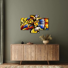 Obraz - Olejomaľba, milenci (90x60 cm)