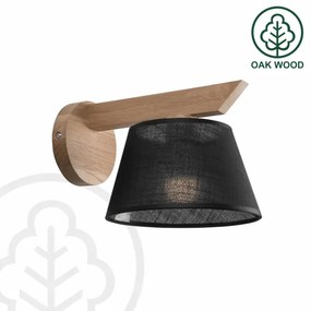 Brilagi - LED  Nástenné svietidlo ANTHONY 1xE14/40W/230V dub/čierna