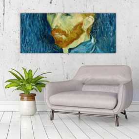 Obraz - Vincent van Gogh, Self-Portrait, reprodukcia (120x50 cm)