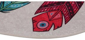 Kúpeľňové predložky v súprave 2 ks 60x100 cm Feather – Foutastic