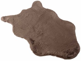 Umelá kožušina 60 × 90 cm – cappuccino
