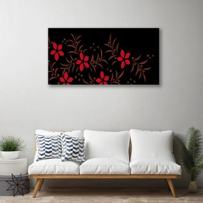 Obraz na plátne Kvety rastlina príroda umenie 140x70 cm