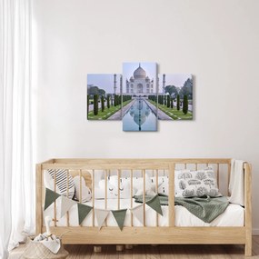 Obraz - Taj Mahal za východu slnka (90x60 cm)
