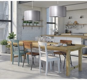 Duolla - Luster na lanku CANNES 1xE27/15W/230V pr. 45 cm strieborná