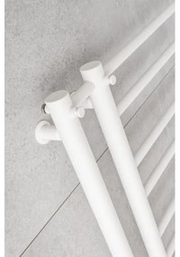 P.M.H. T2W - Kúpeľňový rebríkový radiátor THEIA 352 W 154 cm pravý/biely