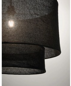 Čierne tienidlo ø 60 cm Mariela – Kave Home