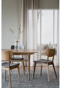 Sivé jedálenské stoličky v súprave 2 ks Kato - Rowico