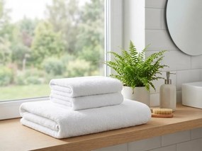 Uterák NORIELLE 50x90 cm biely, 100% bavlna