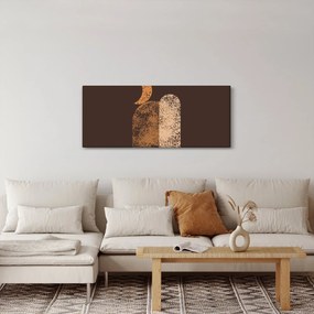 Obraz - Oranžové oblúky N⁰2 (120x50 cm)