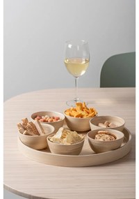 Bambusová servírovacia súprava v prírodnej farbe ø 32 cm Puro – PT LIVING