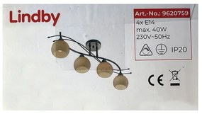 Lindby Lindby - Bodové svietidlo LEANDA 4xE14/40W/230V LW1199