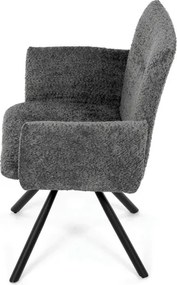 Jedálenská stolička sivá DCH-W1117 GREY2