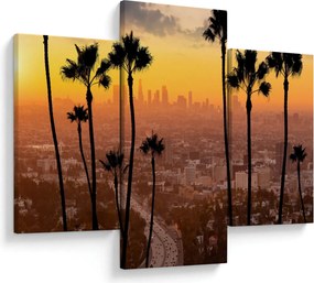 Obraz - Panorama Los Angeles (90x60 cm)
