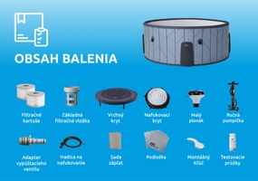 Mspa | Bazén vírivý MSPA TIDAL-ECO F-TD066WE | 11400306