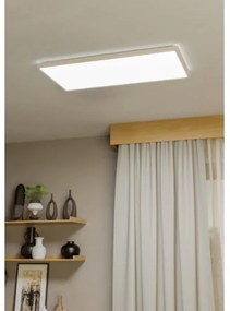 Eglo 901453 -LED Kúpeľňové stropné svietidlo ROVITO 17,2W/230V 30x57cm IP44 biela