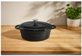 Silvercrest®  Liatinový pekáč, 4,8 l (čierna)  (100393103)