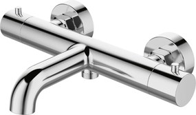 Invena Termora, termostatická vaňová batéria, chrómová, INV-BT-W1-001-V