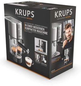 Pákový kávovar Krups Espresso Steam & Pump Virtuoso XP442C11 (použité)