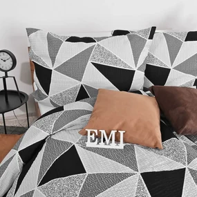 Obliečky bavlnené Vega EMI: Predĺžený set jednolôžko obsahuje 1x 140x220 + 1x 70x90