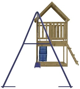 Vonkajšia súprava na hranie impregnovaná borovica