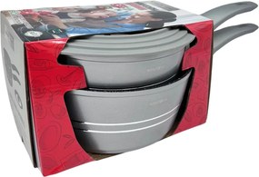 Royalty Sada panvíc RLFS2M, strieborná