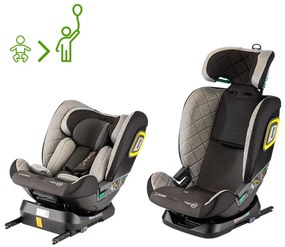 Bomimi autosedačka IDEAfix i-size 360° 40-150, metalic melange
