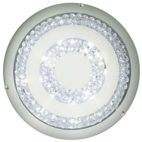 CLX LED moderné stropné prisadené osvetlenie PORTO TORRES, 10W, denná biela, 30cm, okrúhle