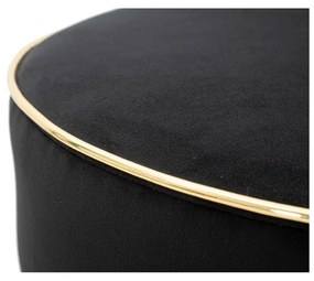 Modrá zamatová barová stolička 96 cm Luxy – Mauro Ferretti