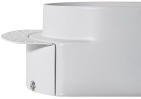Okrúhle zapustené bodové svetlo biele GU10 50 mm 2-svetlo - Hubs