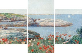 Obraz - Childe Hassam, Poppies,  Isles of Shoals, reprodukcia (90x60 cm)