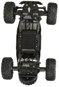 KIK RC auto Rock Crawler 1:12 4WD METAL strieborná