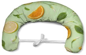 Sablio Tehotenský vankúš Citrus a kvet