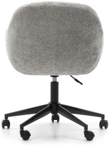 Otočné kancelářské křeslo Acapulco světle šedé