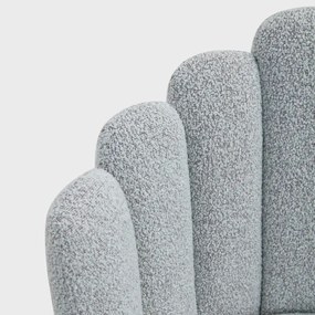 Jedálenská stolička LUXE sivá 741746