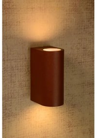 Lucide 27863/02/97 - Vonkajšie nástenné svietidlo BOOGY 2xGU10/5W/230V IP44