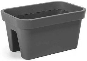Balkónový truhlík Lys 45 cm antracit