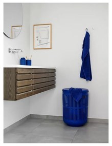 Modrý kameninový téglik na zubné kefky Ume – Zone