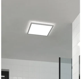 Eglo 901451-LED Kúpeľňové stropné svietidlo ROVITO 17,6W/230V 39x39 cm IP44 biela EG901451
